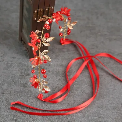 Red Bokul Headpiece